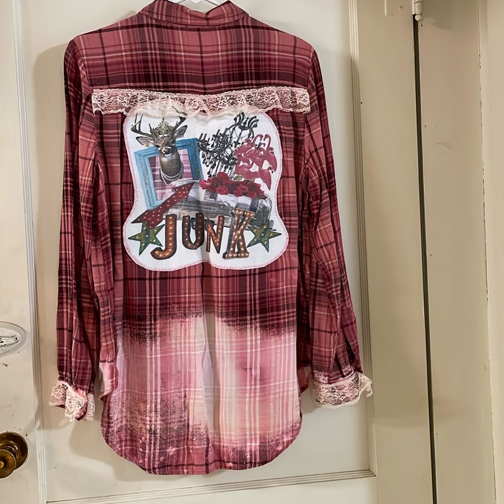 Customized flannel shirt